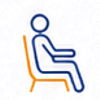 Discomfort after standing or sitting